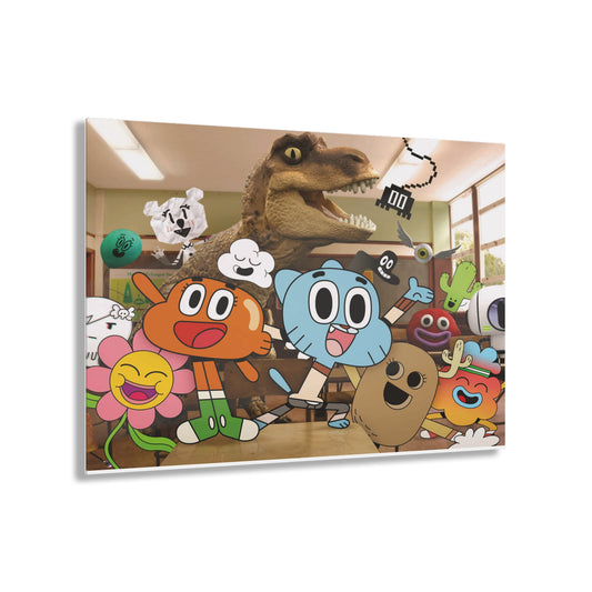 Amazing world of gumball Acrylic Prints