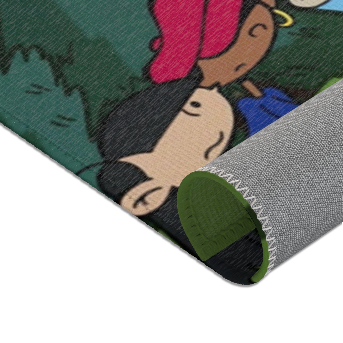 Kids next door Area Rugs